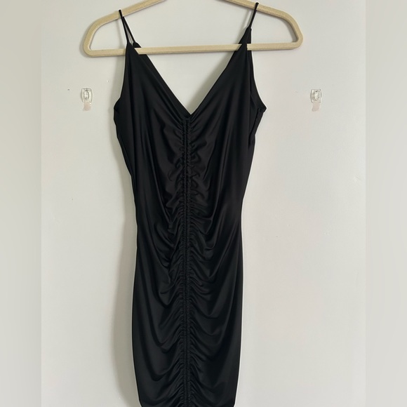 Urban Planet cinch black minidress - Picture 1 of 4